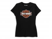 T-Shirt "Bar & Shield Graphic Black" 96229-22VW