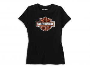 Women's Bar & Shield Graphic Tee Black 96229-22VW