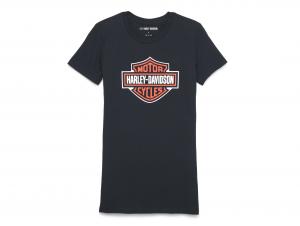 Women´s Bar & Shield Graphic Tee Black 99151-22VW