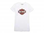 T-Shirt "Bar & Shield Graphic White" 99152-22VW