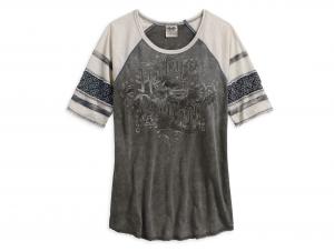 CROCHET LACE TEE 96025-18VW