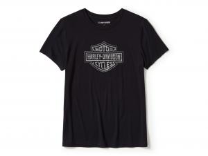 Women's Essential Bling Crew Neck Tee 99121-25VW