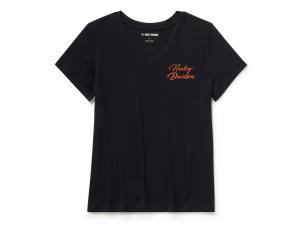 T-Shirt "Essential Bling V Neck" 96767-25VW