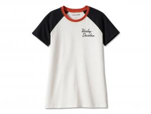 Women's Essential Raglan Ringer Tee 99016-23VW