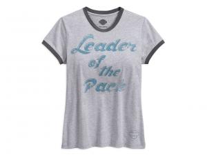 T-Shirt "LEADER OF THE PACK RINGER" 96104-18VW