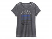 Women's Racing Graphic Tee Black 96485-24VW