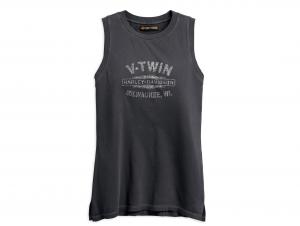 STUDDED V-TWIN MUSCLE TEE 96296-18VW