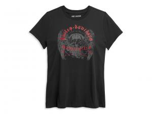 T-Shirt "Winged Skull Graphic" 96482-21VW