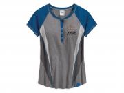 115TH ANNIVERSARY MESH INSET HENLEY 99042-18VW