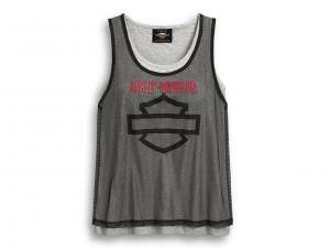 Tank-Top "MESH OVERLAY" 96404-20VW