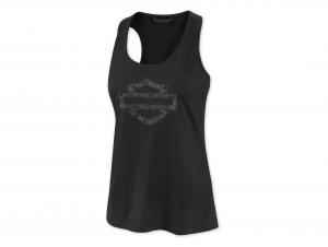 Tank-Top "METALLIC JACQUARD PRINT LOGO" 96364-20VW