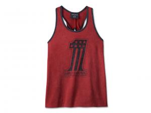 Tank-Top "National Anthem Twist Back Red" 97505-23VW