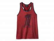 Women's National Anthem Twist Back Tank Red 97505-23VW