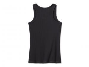 Tank-Top "Rose Bar & Shield Black"_1