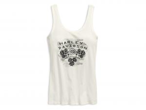 Tank-Top "ROSES SCOOP BACK" 96718-19VW