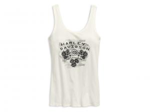 Tank-Top "ROSES SCOOP BACK" 96718-19VW