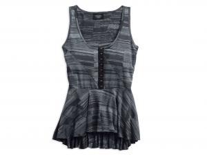 Top "Hook & Eye Peplum Tank" 96133-15VW