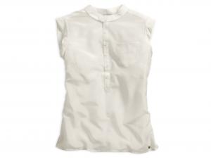 Top "Sheer Sleeveless White" 96140-15VW