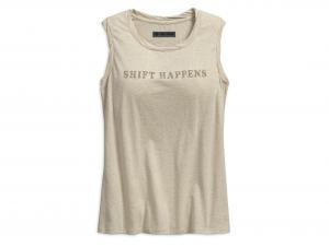 SHIFT HAPPENS MUSCLE TEE 96168-18VW