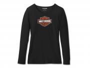 Pyjama-Set "Bar & Shield Long Sleeve Black"_1