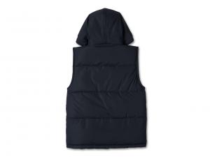 Weste "Bar & Shield Quilted Black"_1