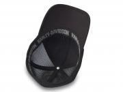 Baseballmütze "H-D Oil Can Bar & Shield Stretch-Fit Black"_2