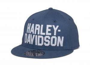 Men's Harley-Davidson block cap Ensign Blue 99410-22VM