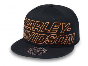 Baseballmütze "Harley-Davidson Fitted Racing Black" 97722-24VM