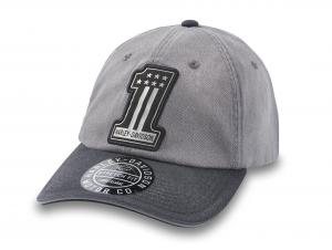 Baseballmütze "Reflective #1 Curved Bill Fitted Dark Grey" 97618-24VM