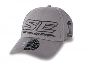 Screamin' Eagle Baseball Cap Grey 99060-23VM