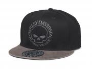 Baseballmütze "Willie G Fitted Cap Black Grey" 99405-22VM
