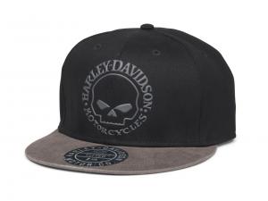 Baseballmütze "Willie G Fitted Cap Black Grey" 99405-22VM