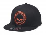 Baseballmütze Willie G Fitted Cap Black Orange" 99407-22VM