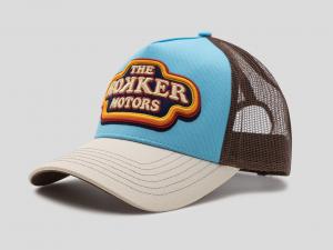 ROKKER-Baseballmütze "70's Trukker Blue" ROK913505