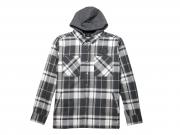 Men's Up North Sherpa Flannel - Grey 96359-23VM