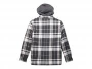 Hemd/Jacke "Up North Sherpa Flannel - Grey"_1