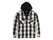 Hemd/Jacke "Willie G Skull Hoodie Buffalo Check" 96187-22VM