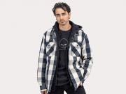 Hemd/Jacke "Willie G Skull Hoodie Buffalo Check"_2