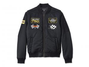 Men's At the Crank Bomber Jacket Black 97450-24VM