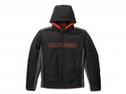Jacke "Bar & Shield Hooded Softshell" 98403-22VM