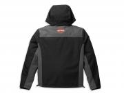 Jacke "Bar & Shield Hooded Softshell"_1
