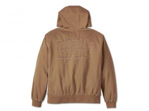 Jacke "Bar & Shield Workwear Hooded Brown"_1