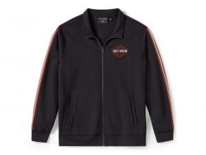 Jacke "Essential Fleece Zip Front Track Black" 96364-25VM