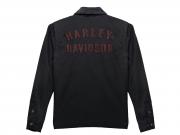 Jacke "Forever Harley Canvas - Black"_1