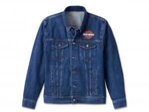 Men's Harley Davidson Denim Jacket - Medium Wash 99028-23VM