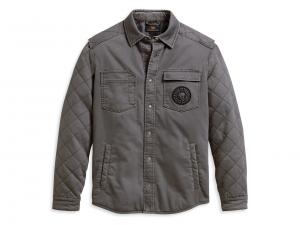 DIAMOND QUILTED SHIRT JACKET 96117-20VM