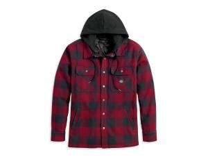 Jacke/Hemd "Onwards Hooded - Red" 96357-23VM