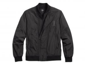 OFFSET ZIPPER NYLON JACKET 97597-16VM