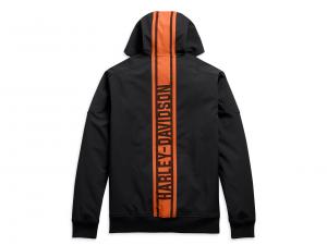 Jacke "VERTICAL STRIPE HOODED STRETCH"_1