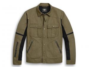 Jacke "WASHED CANVAS GREEN" 97120-20VM